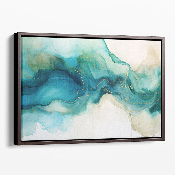 Fluid Currents - Canvas Print Wall Art