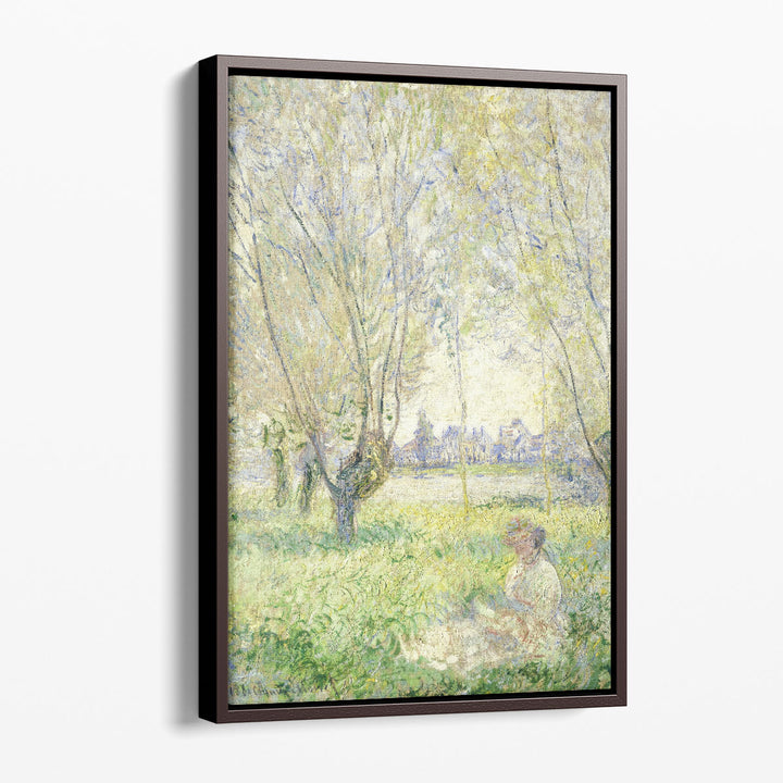 Woman Seated under the Willows, 1880 - Canvas Print Wall Art