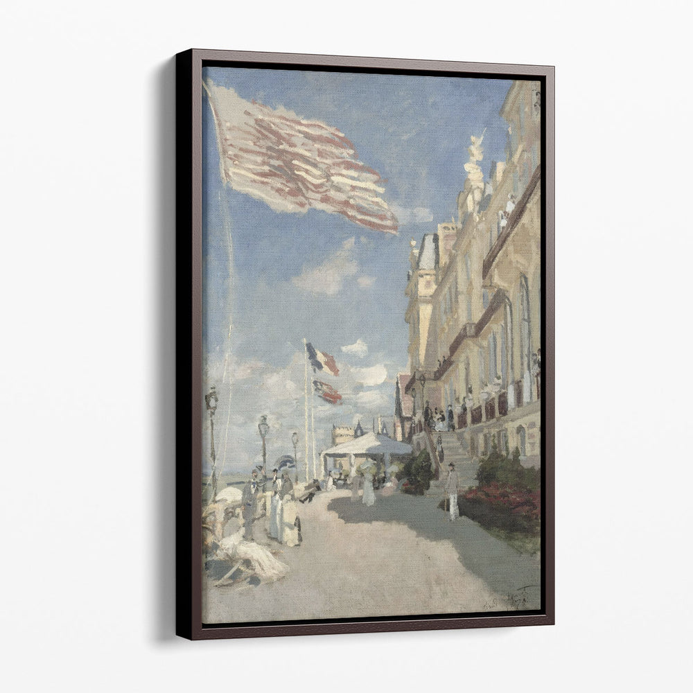 Black Rocks Hotel Trouville - Canvas Print Wall Art