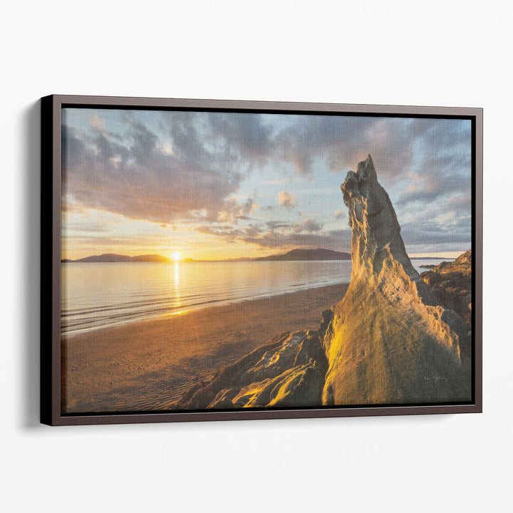 Samish Bay Sunset I - Canvas Print Wall Art