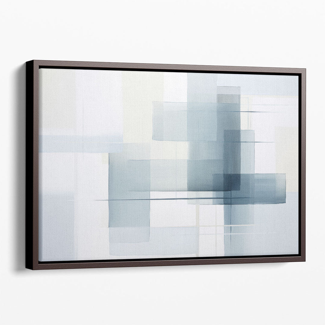 Glacial Geometry - Canvas Print Wall Art