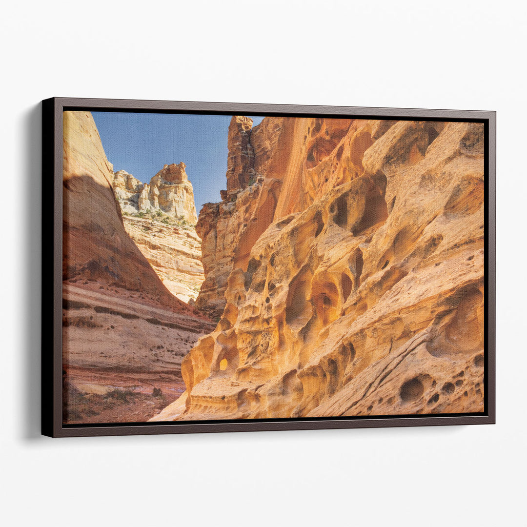 Crack Canyon I - Canvas Print Wall Art