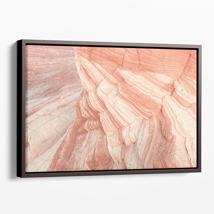 Coyote Buttes VII Blush - Canvas Print Wall Art