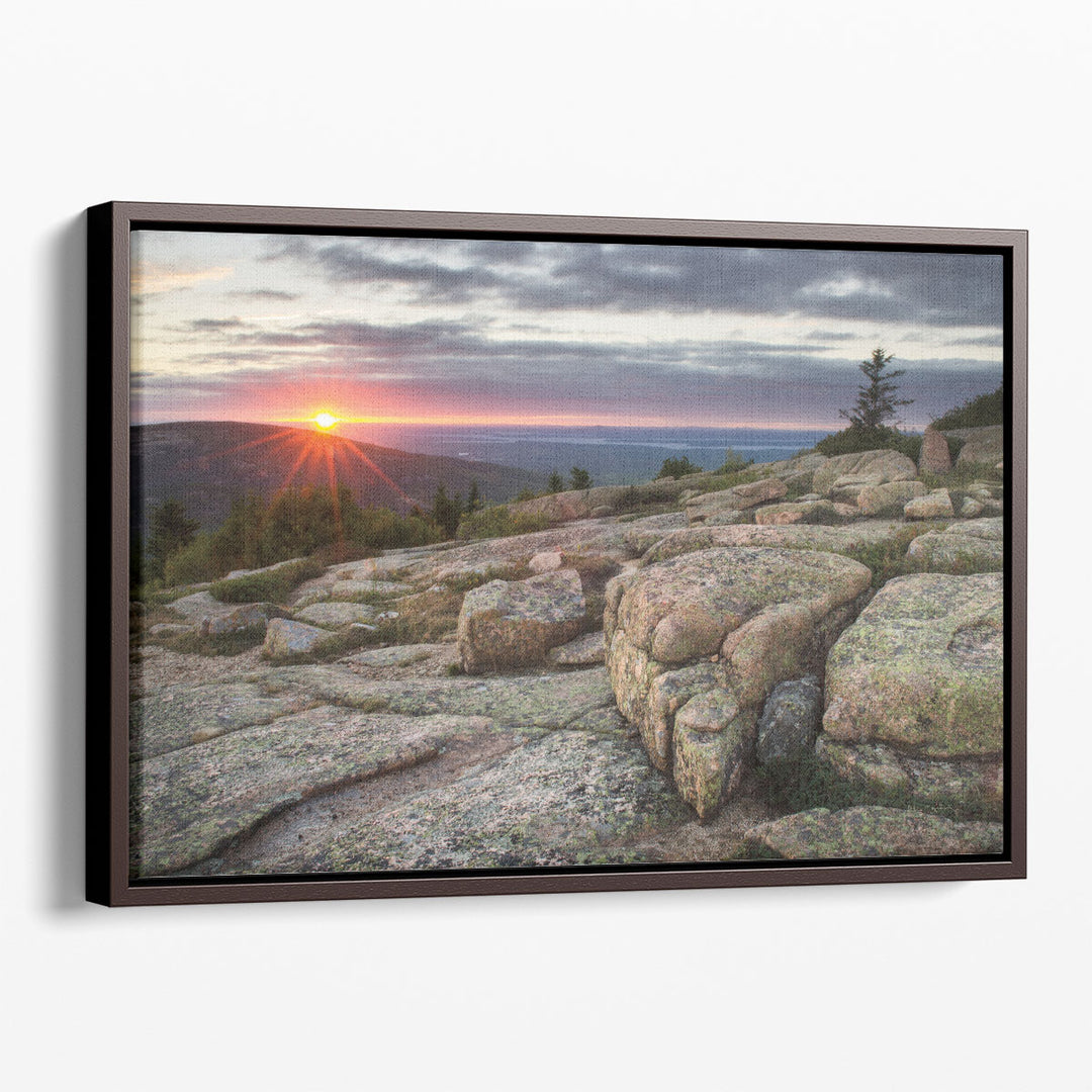 Acadia National Park Sunset - Canvas Print Wall Art