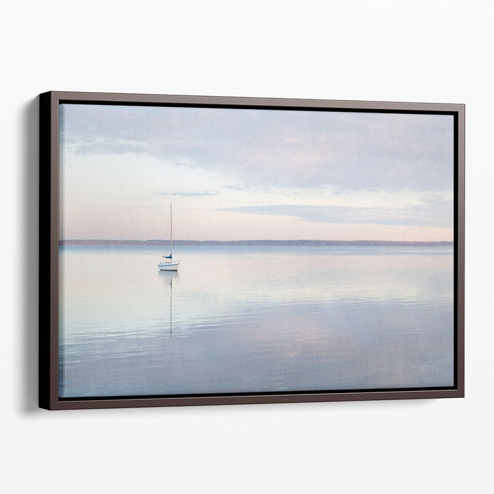 Sailboat in Bellingham Bay I - Canvas Print Wall Art