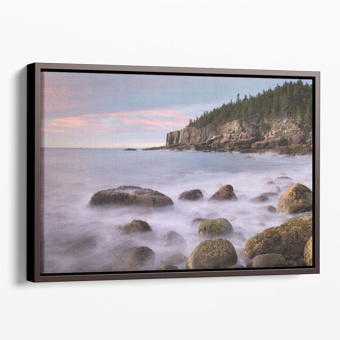 Cobblestone Beach - Canvas Print Wall Art