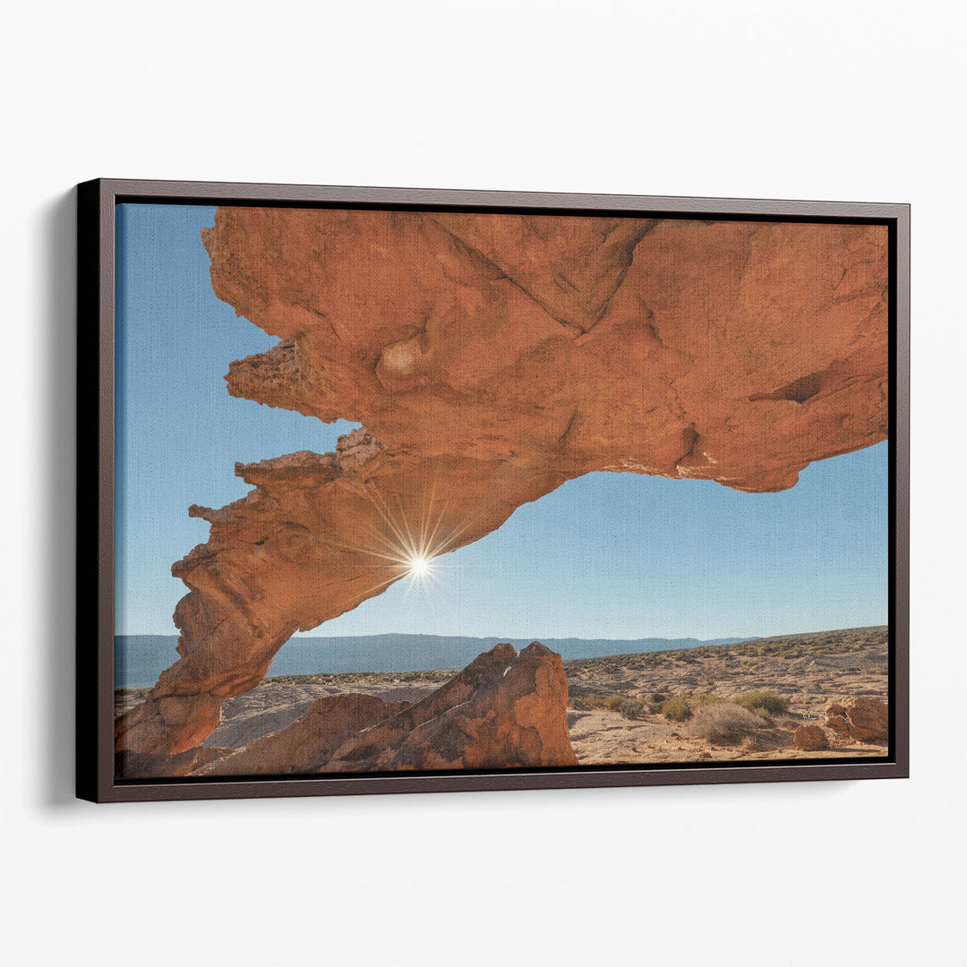 Sunset Arch Grand Staircase Escalante National Monument - Canvas Print Wall Art