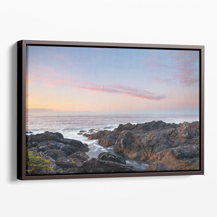 Rugged Coast Along Wild Pacific Trail - Canvas Print Wall Art