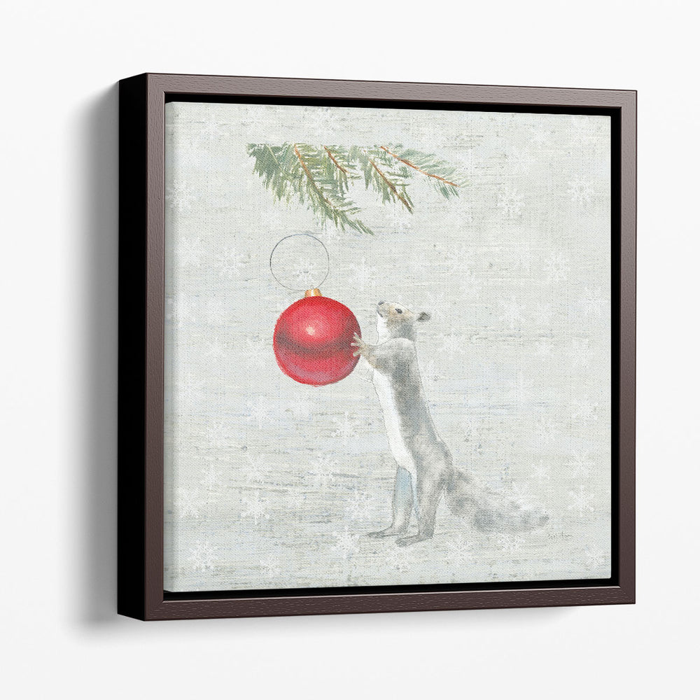 Christmas Critters IV - Canvas Print Wall Art