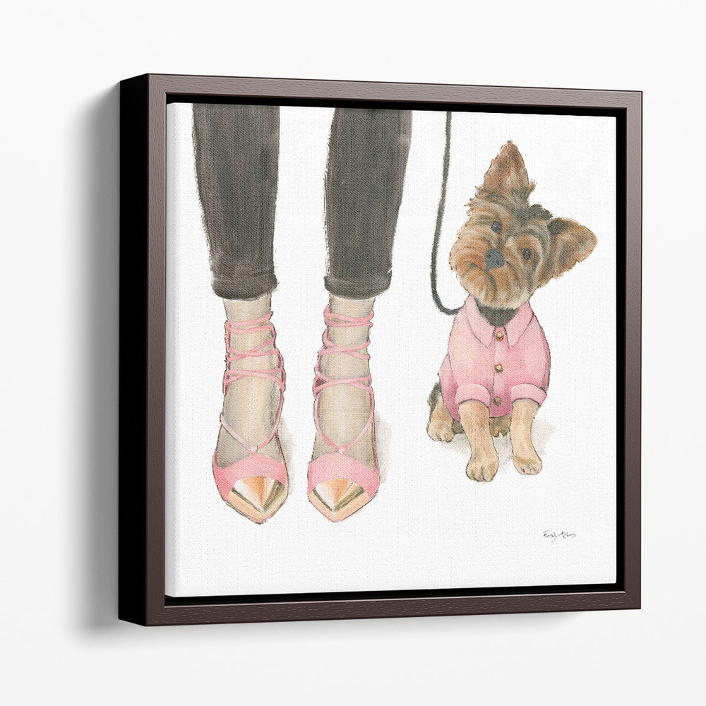 Furry Fashion Friends III - Canvas Print Wall Art