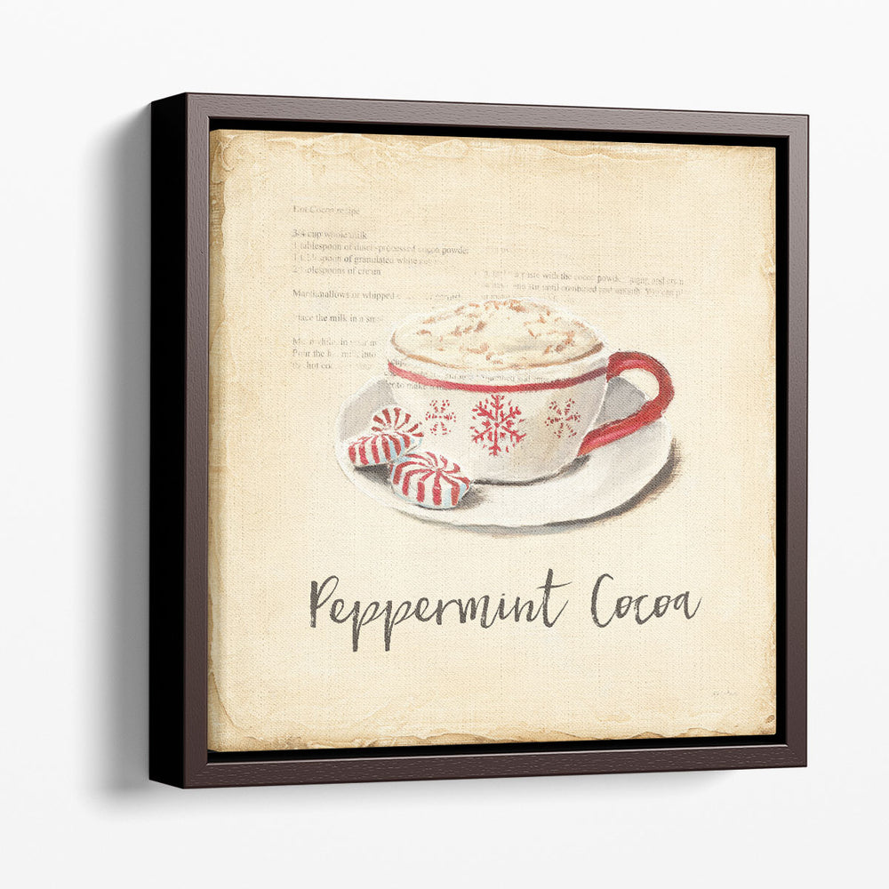 Cest Bon Bon Peppermint - Canvas Print Wall Art