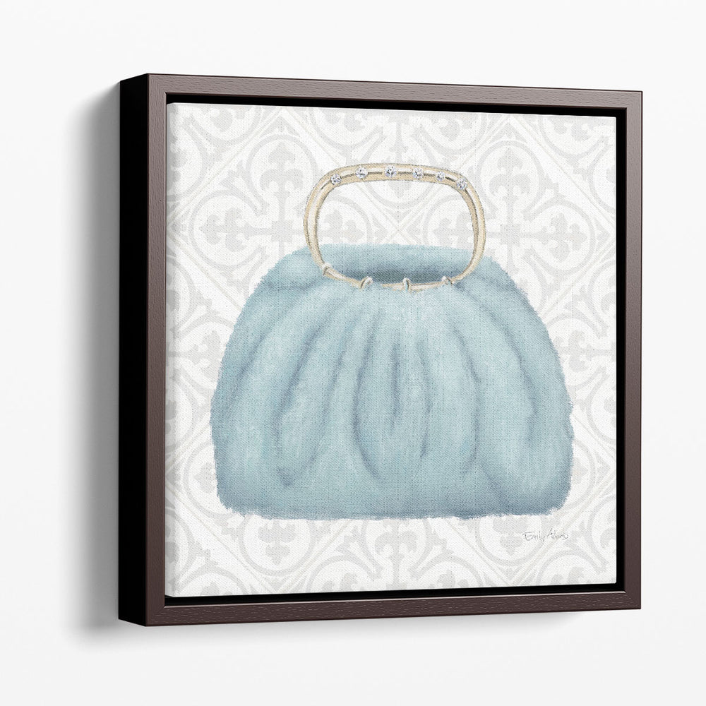 Must Have Fashion III Gray and White - Canvas Print Wall Art