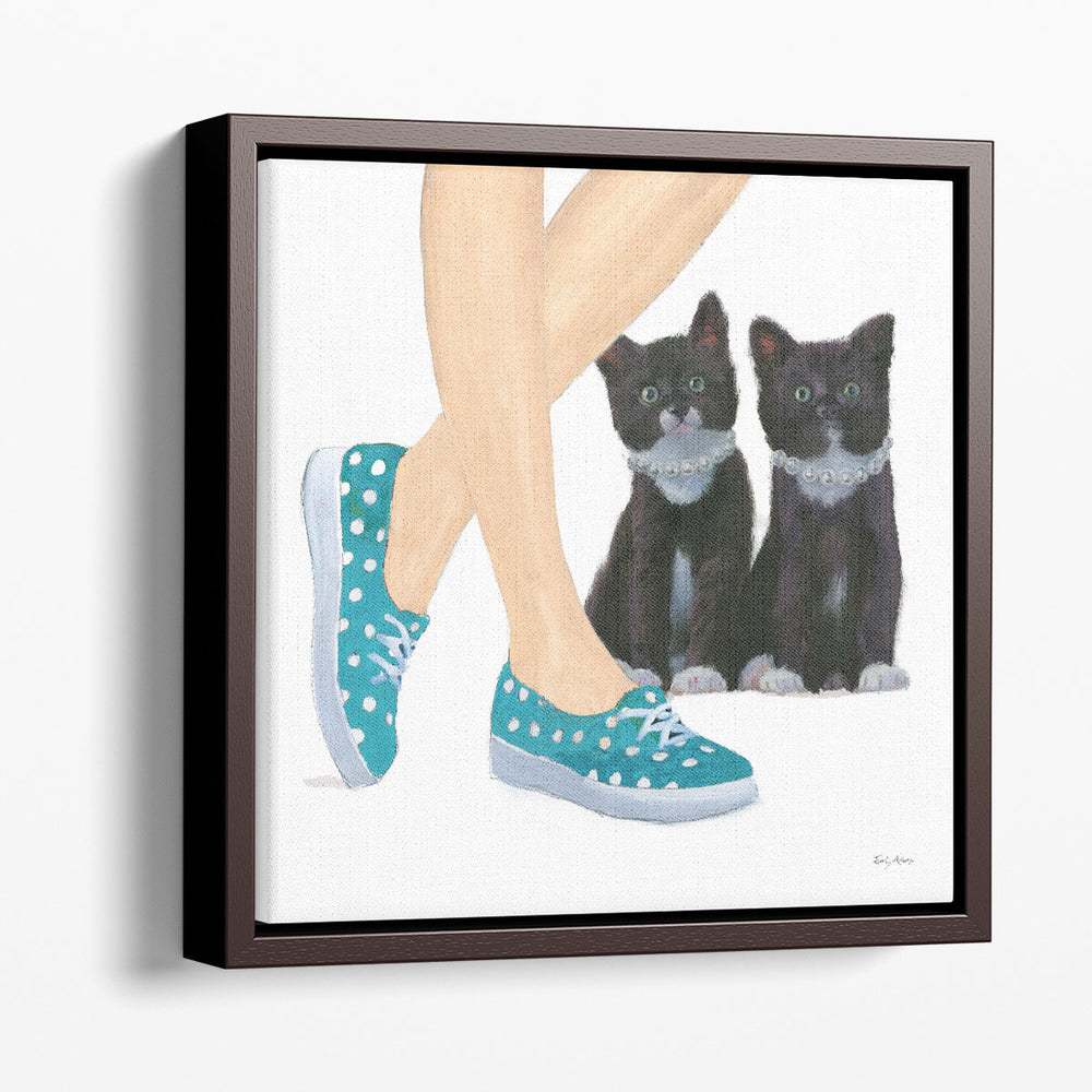 Cutie Kitties III - Canvas Print Wall Art