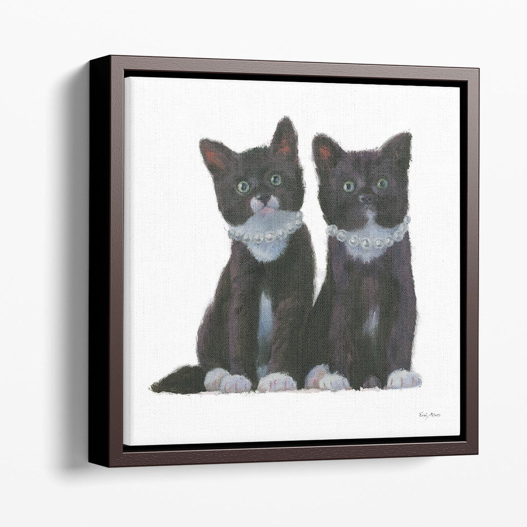 Cutie Kitties IV - Canvas Print Wall Art