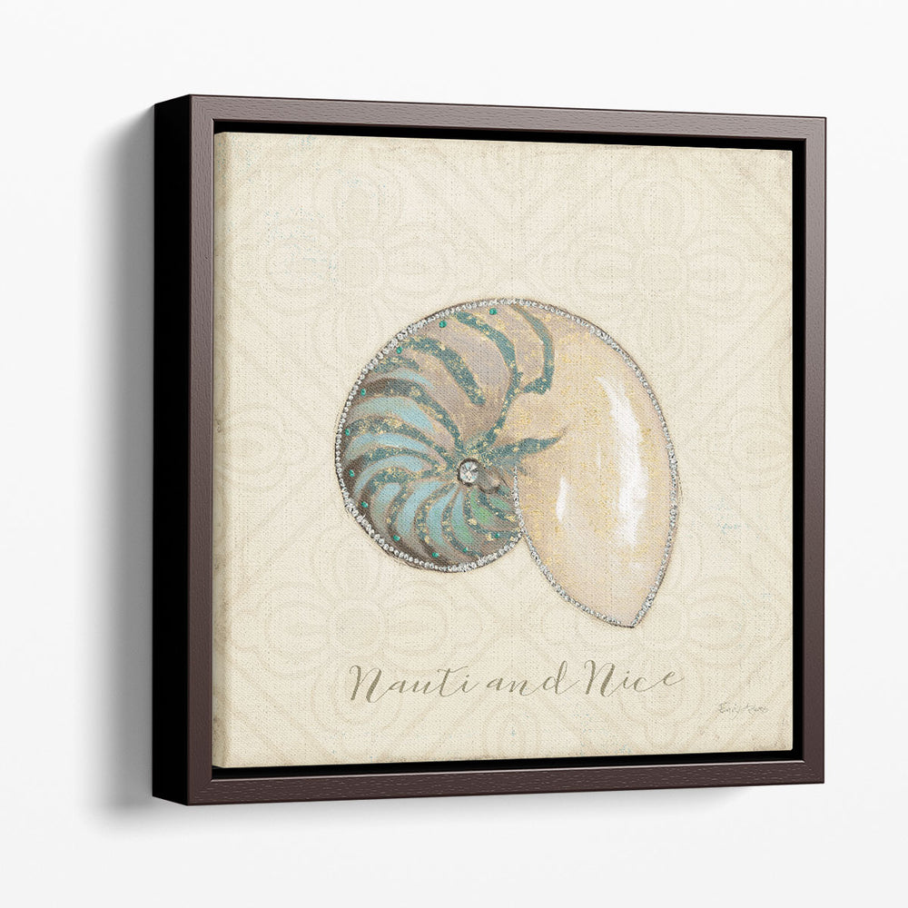 Beach Treasures III Christmas - Canvas Print Wall Art