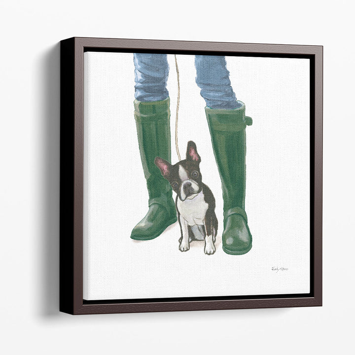 Furry Fashion Friends IX - Canvas Print Wall Art