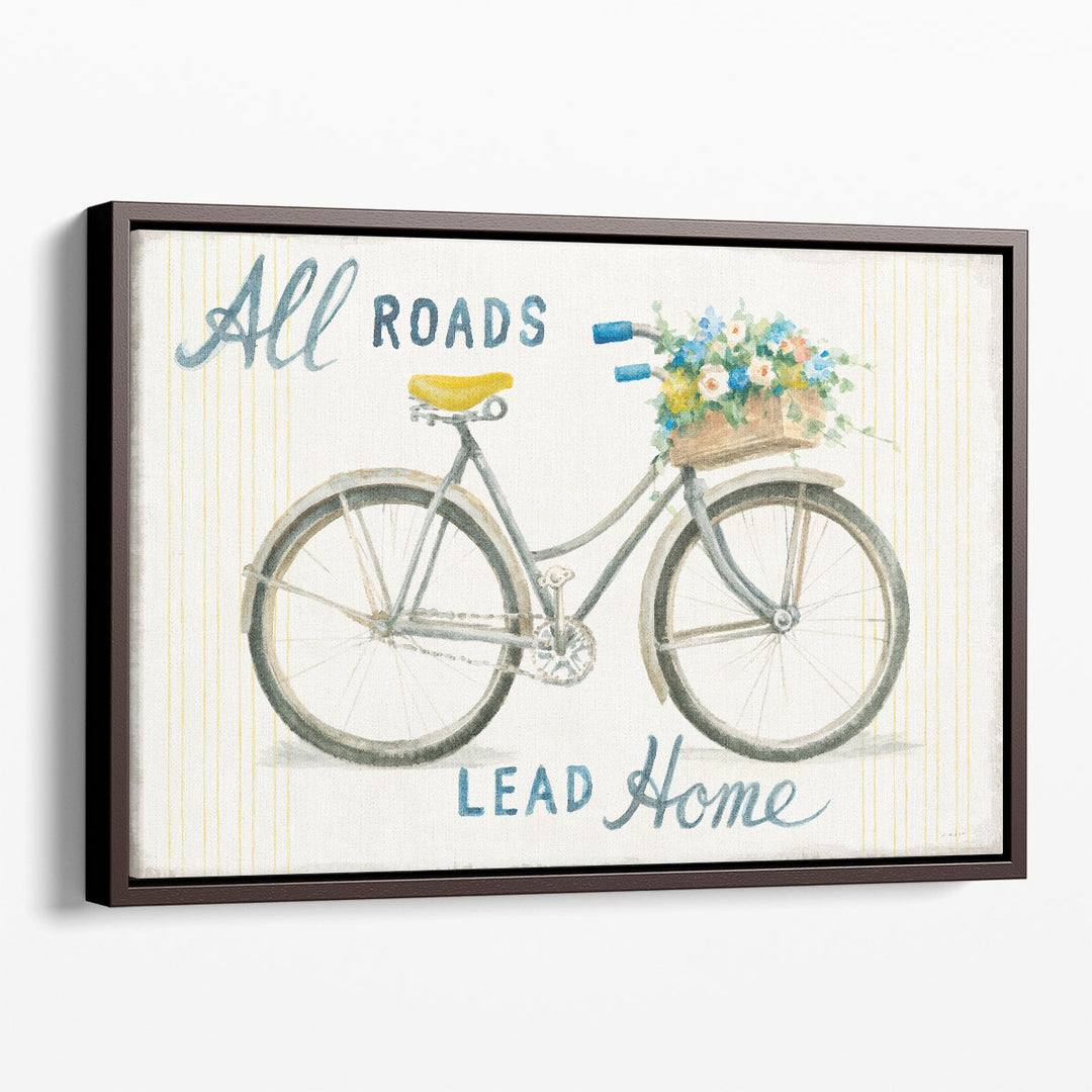 Floursack Home I - Canvas Print Wall Art