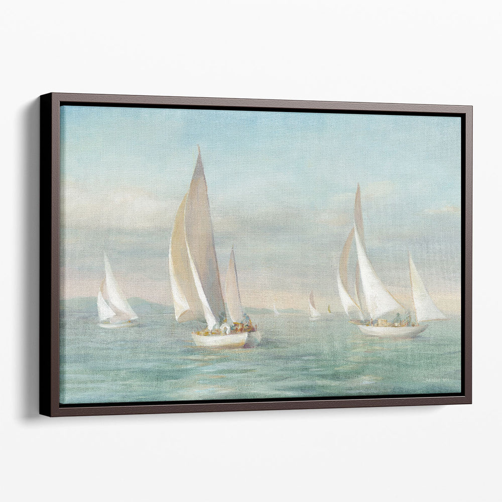 Weekend Sail v2 - Canvas Print Wall Art