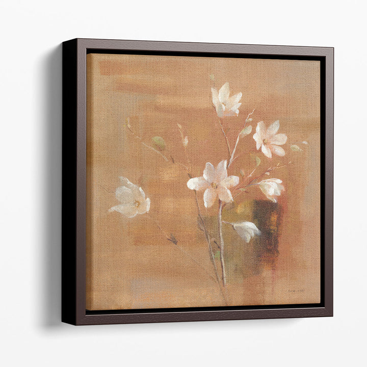 White Magnolia - Canvas Print Wall Art