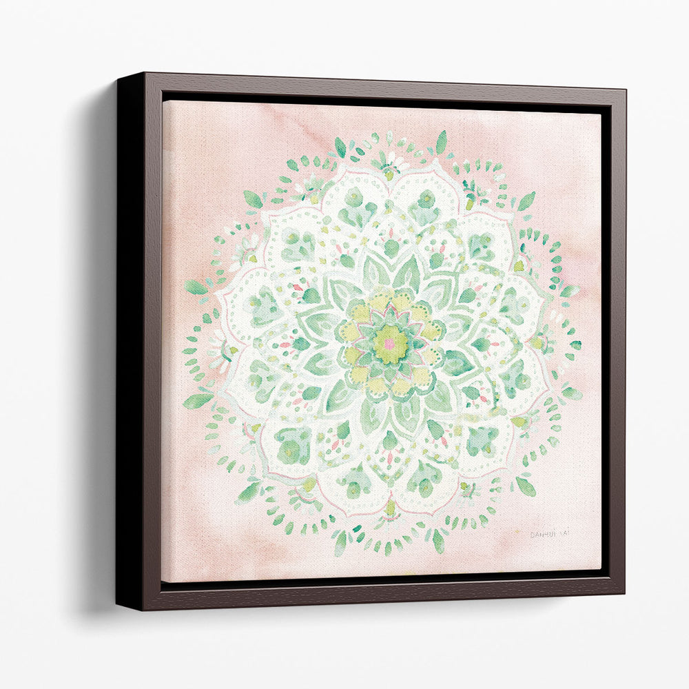 Jaipur V Blush - Canvas Print Wall Art