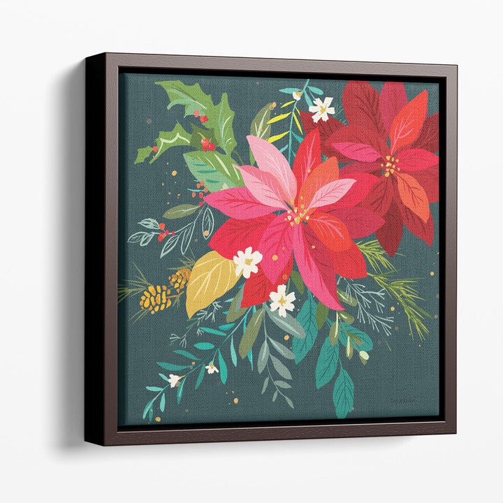 Graphic Christmas II - Canvas Print Wall Art