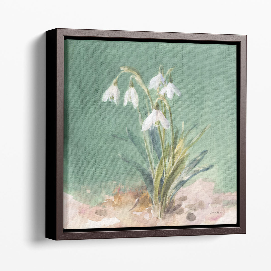 Soft Dewdrops - Canvas Print Wall Art