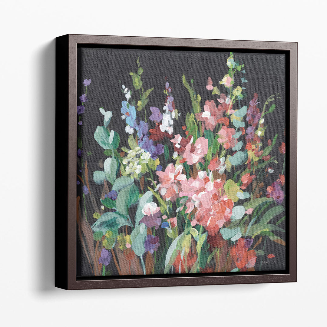 Brightness Flowering Muted - Canvas Print Wall Art