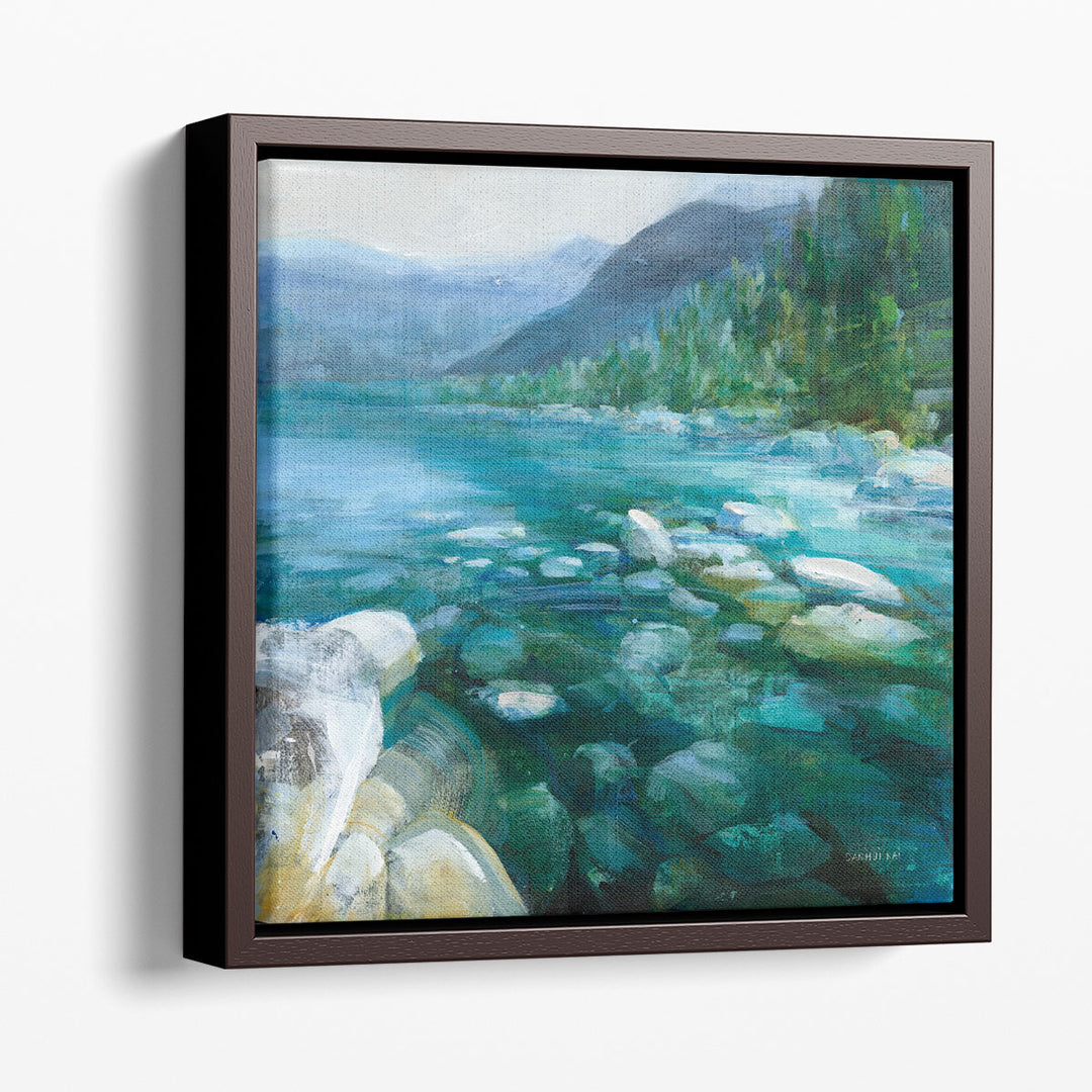 Western Lake II - Canvas Print Wall Art