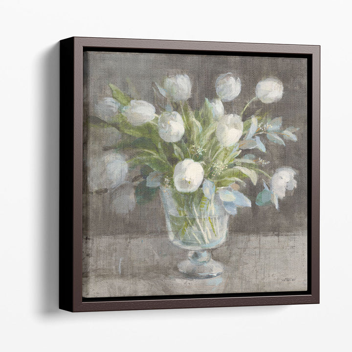 Serene Tulips - Canvas Print Wall Art