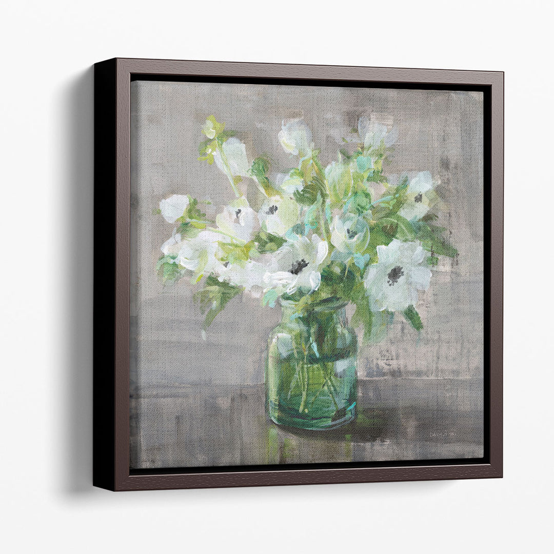 Fresh Anemones - Canvas Print Wall Art