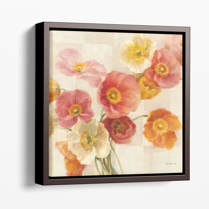 Poppies Delight I - Canvas Print Wall Art