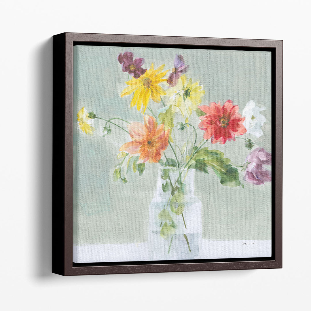 Wild About Wildflowers - Canvas Print Wall Art