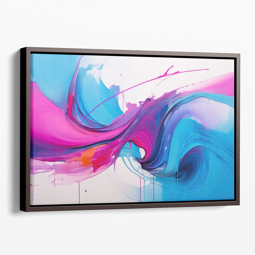 Swirl Sensation - Canvas Print Wall Art