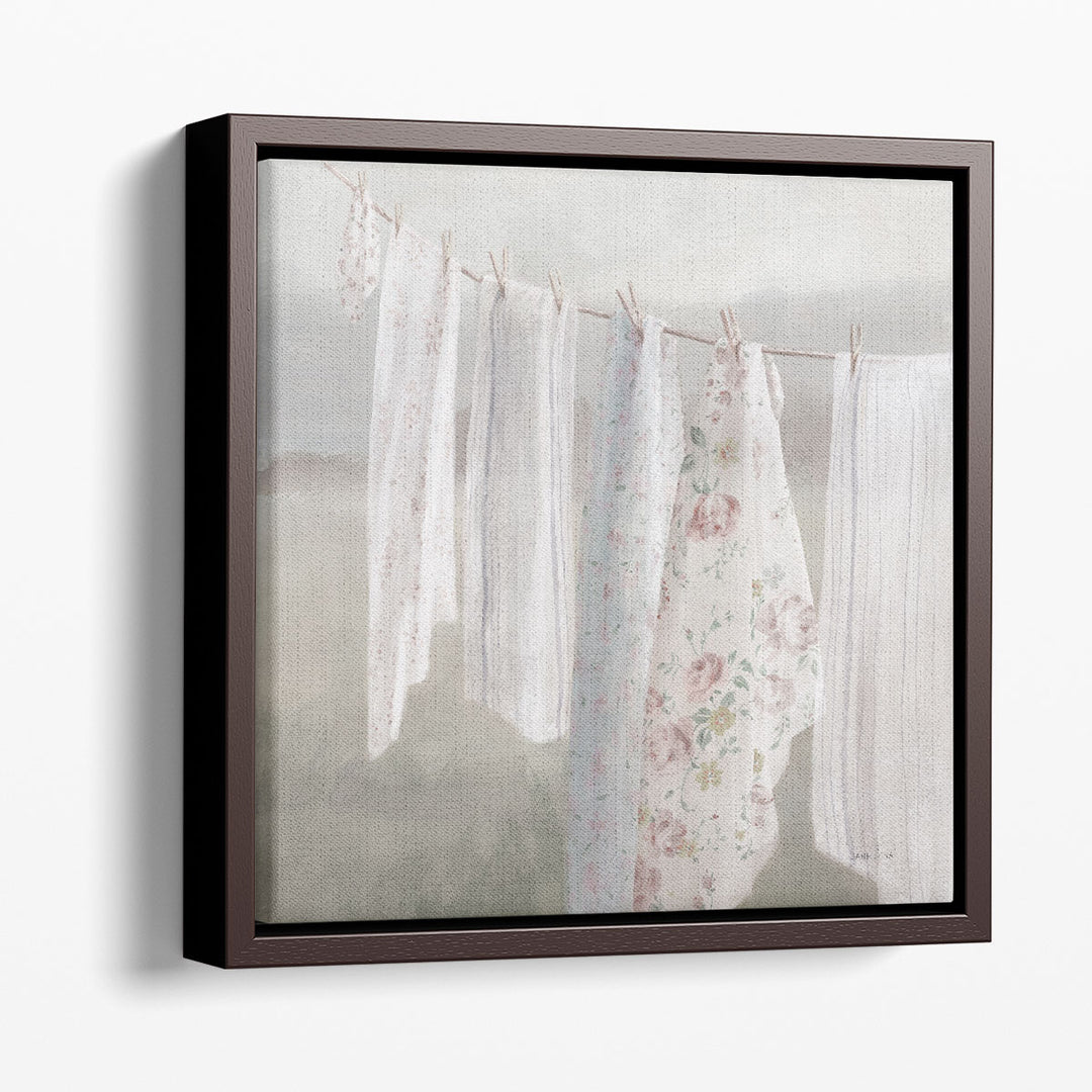 Laundry Day I Neutral - Canvas Print Wall Art