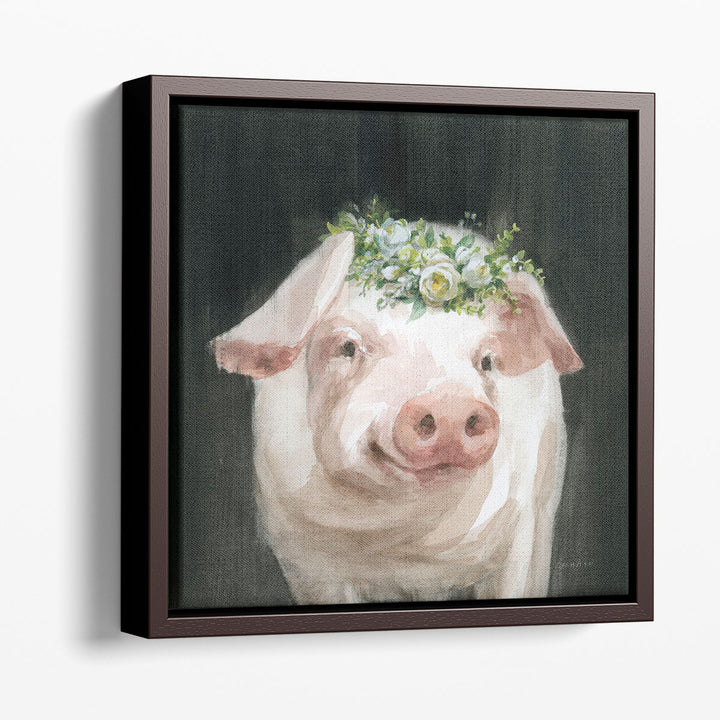 Barnyard Whimsy III - Canvas Print Wall Art