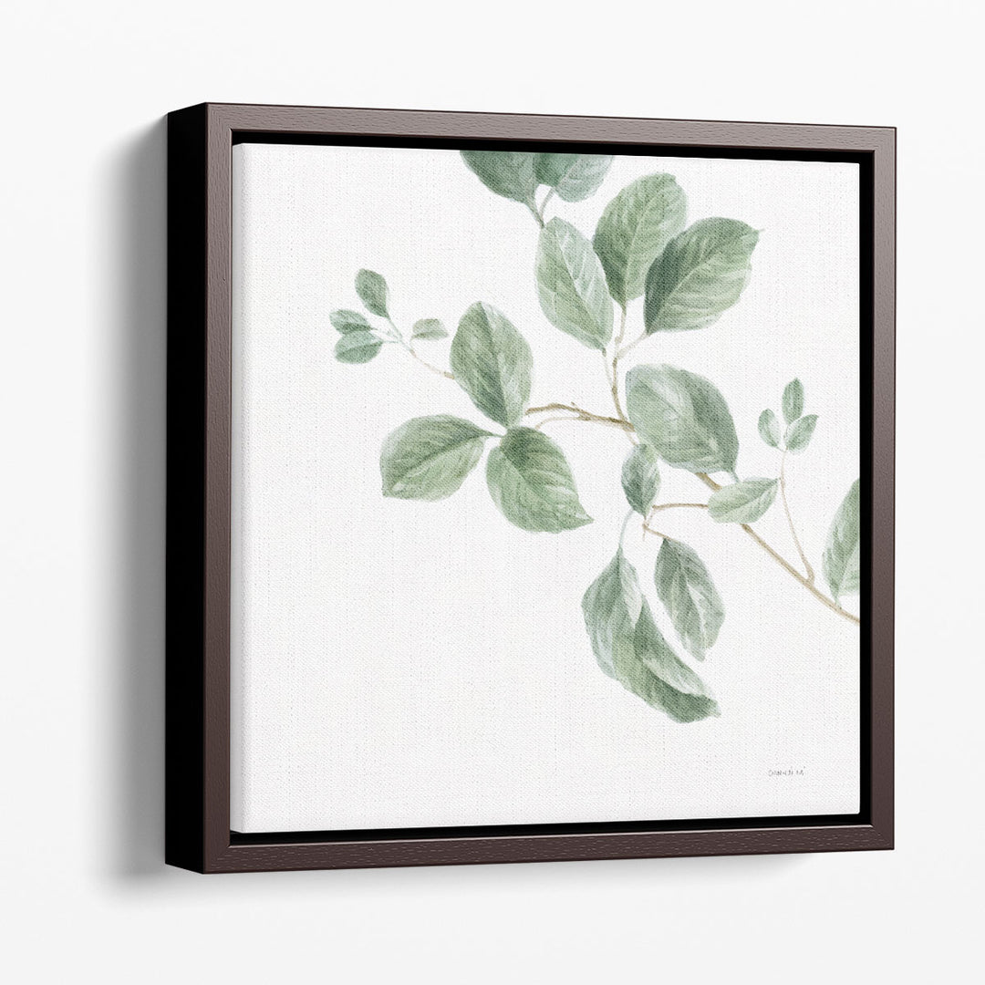 A Study of Leaves - Canvas Print Wall Art