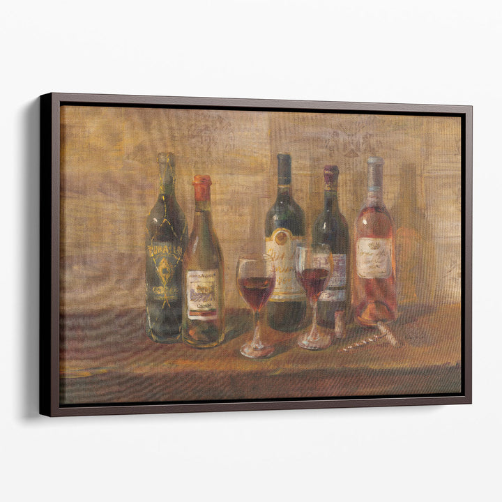 Wine Tasting - Canvas Print Wall Art