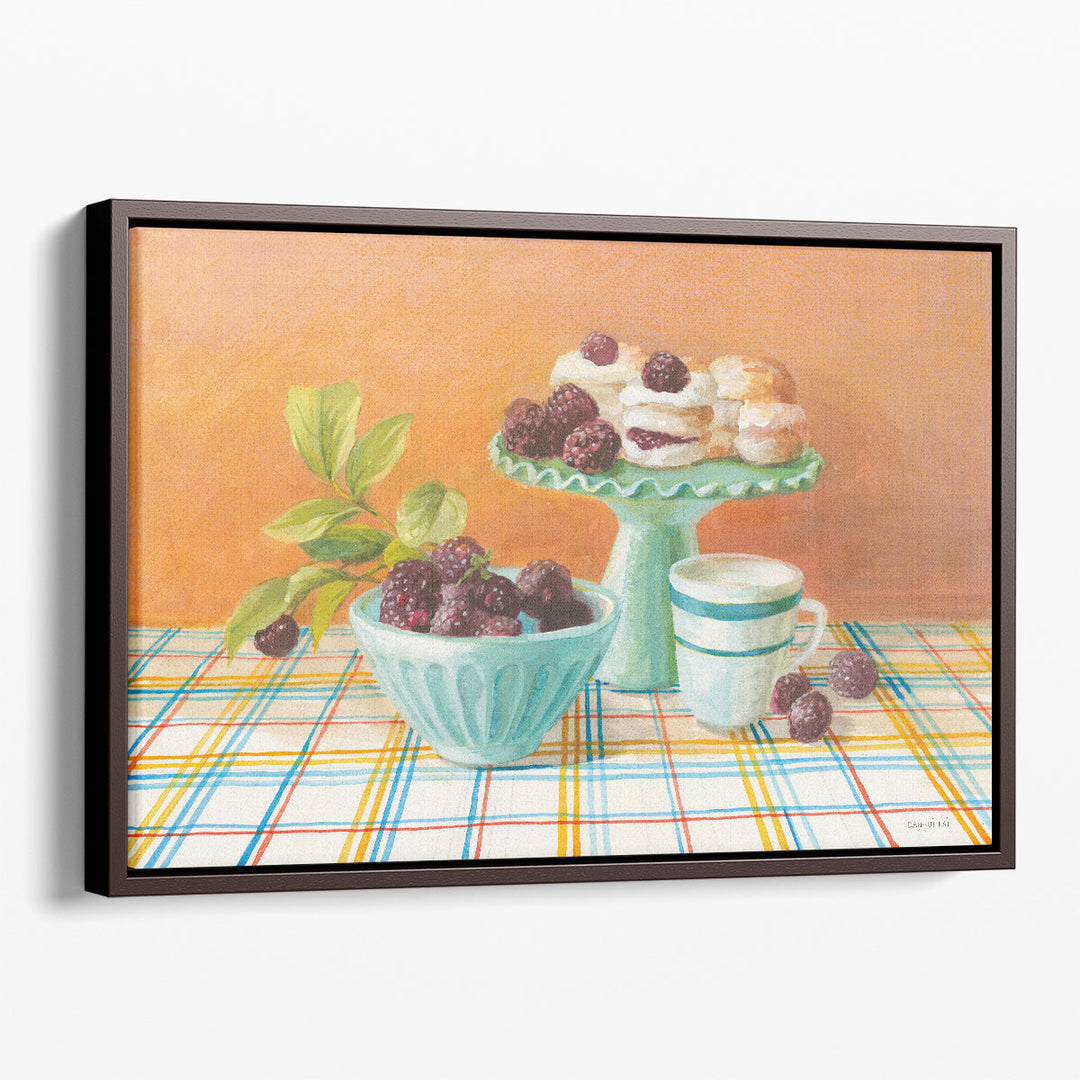 Retro Kitchen II - Canvas Print Wall Art