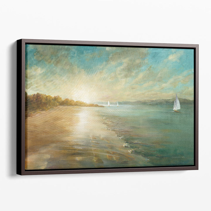 Coastal Glow - Canvas Print Wall Art