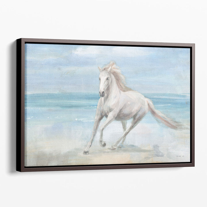 Gallop on the Beach - Canvas Print Wall Art