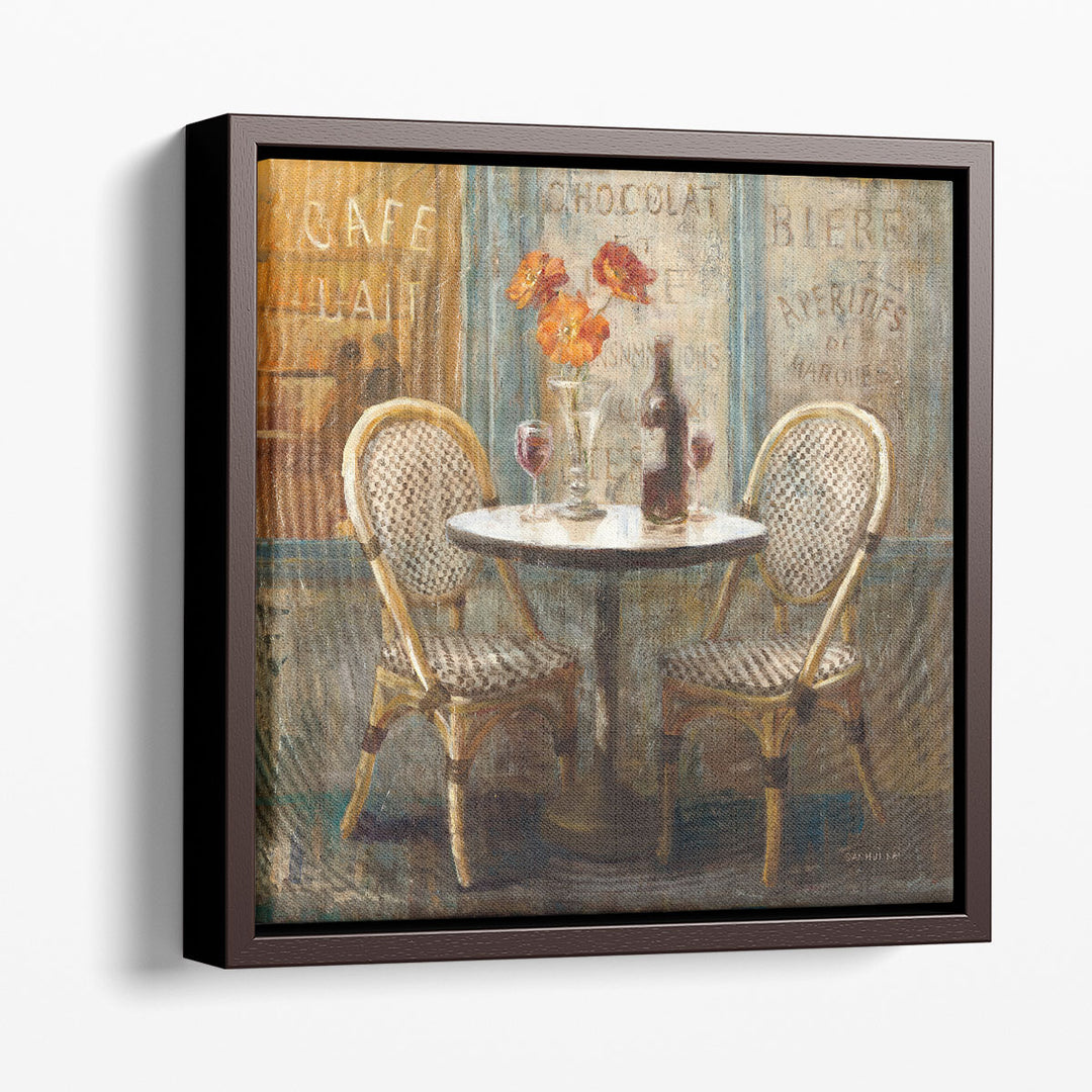 Meet Me at Le Cafe I - Canvas Print Wall Art