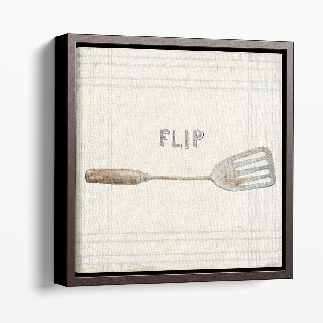 Floursack Kitchen Sign I - Canvas Print Wall Art