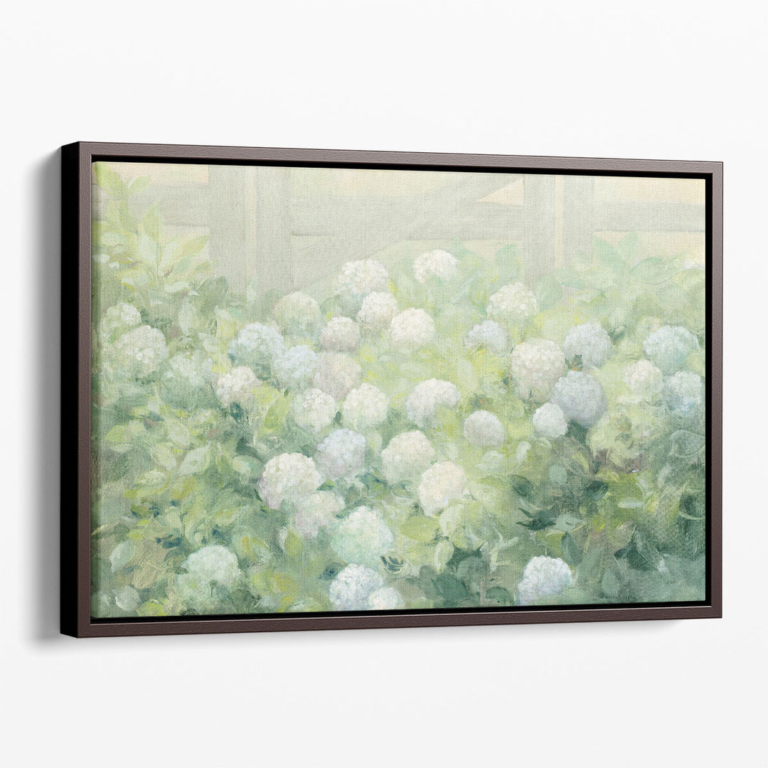 Hydrangea Lane - Canvas Print Wall Art