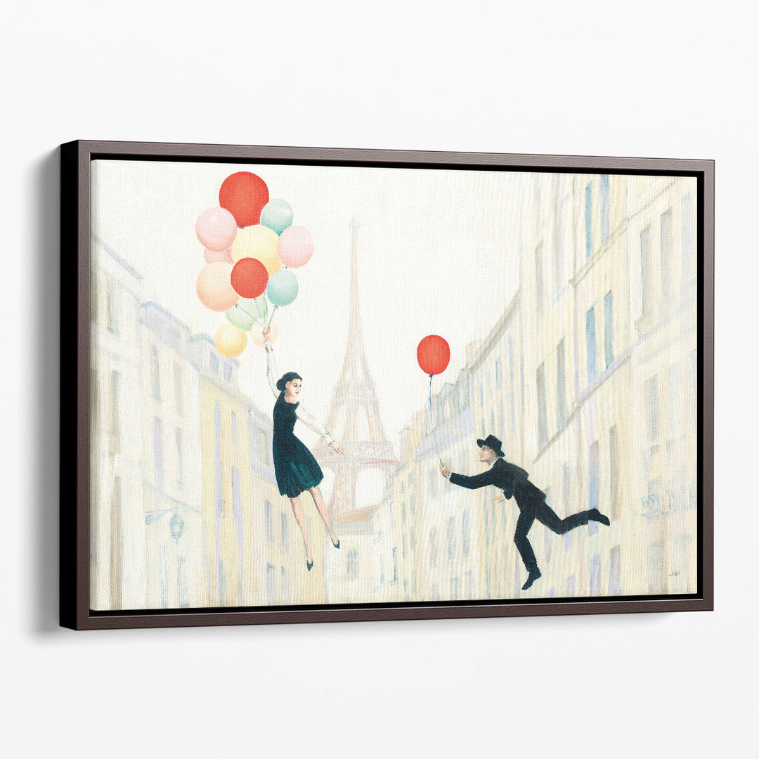 Aloft In Paris I - Canvas Print Wall Art