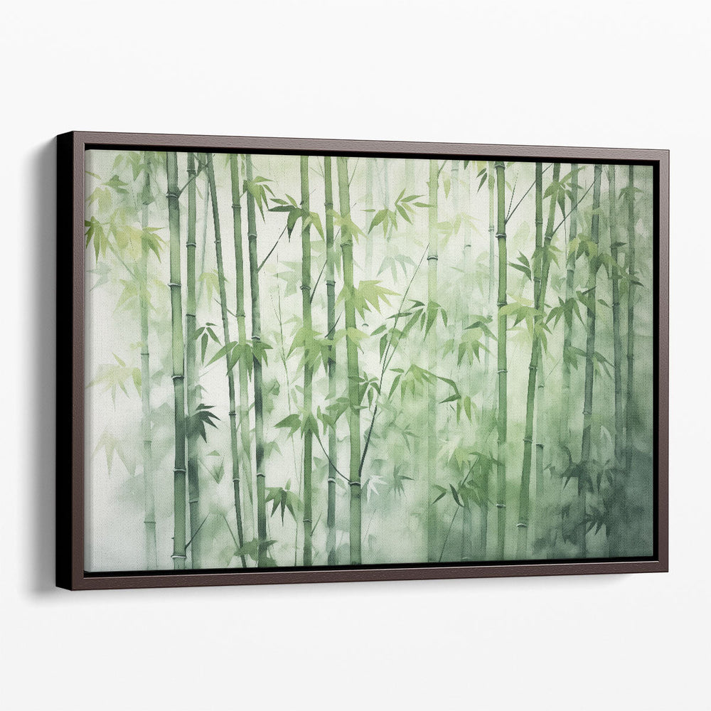 Bamboo Adventure - Canvas Print Wall Art