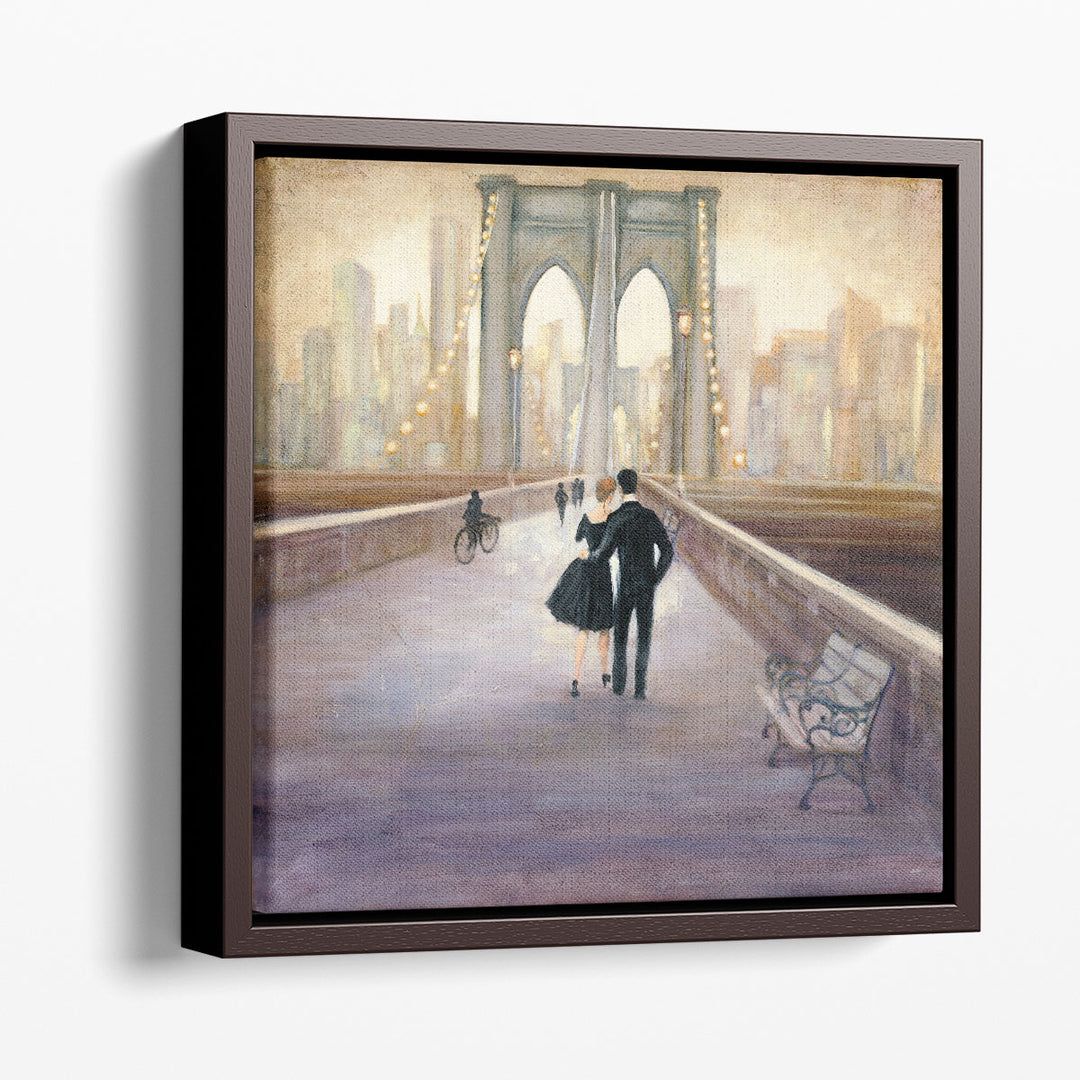 Bridge to NY - Canvas Print Wall Art