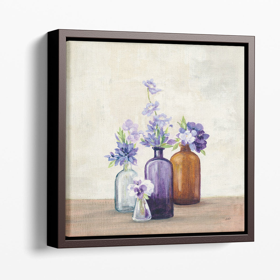 Windowsill Garden I - Canvas Print Wall Art