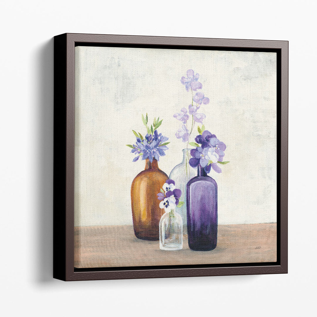 Windowsill Garden II - Canvas Print Wall Art