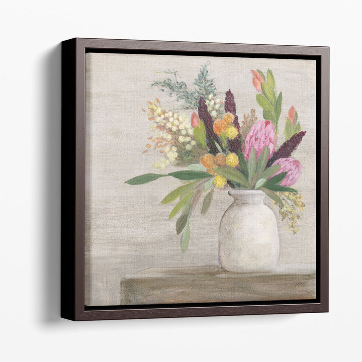 Protea Still Life I - Canvas Print Wall Art