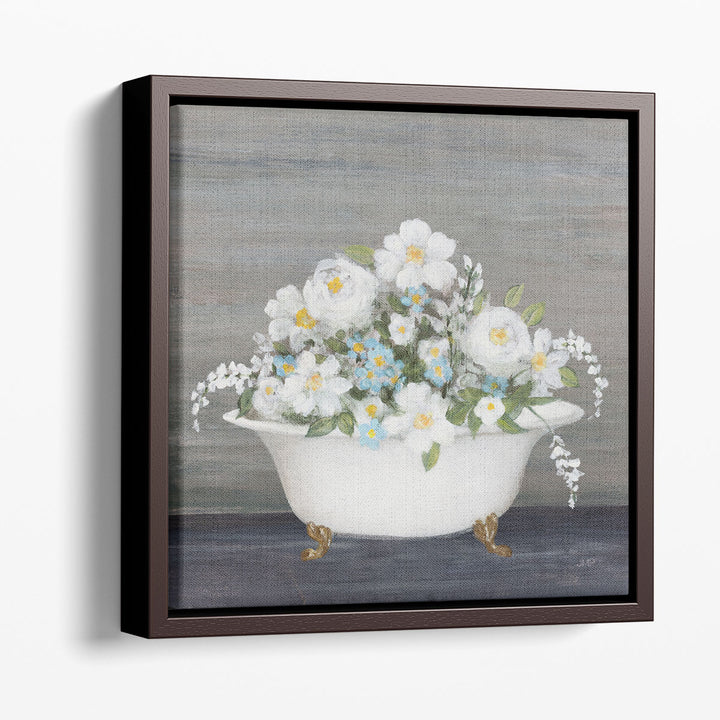 Blooming Bath - Canvas Print Wall Art